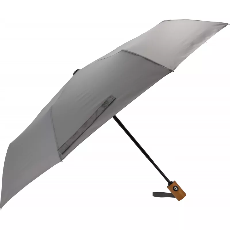 Parasol automatyczny Ø100 cm rPET IPSWICH - szary (322307)