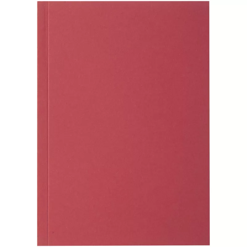 Notatnik A6 Novella Austen z miękkiej okładki z materiału z recyklingu, 100 kartek - Czerwony (21026221)