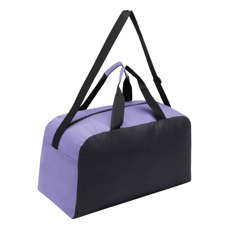 Sportowa torba - czarny, fioletowy (56-0808535)