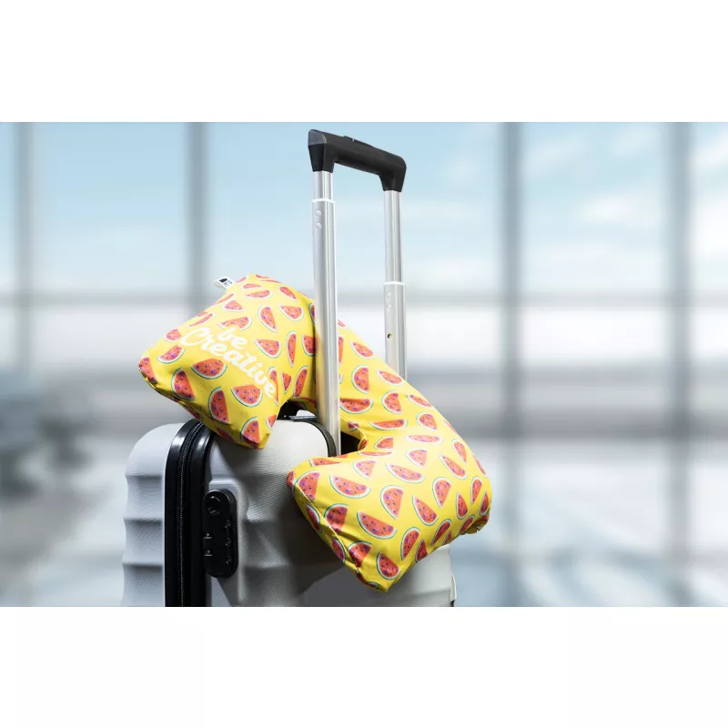 CreaNap personalizowana poduszka podróżna - biały (AP715011)