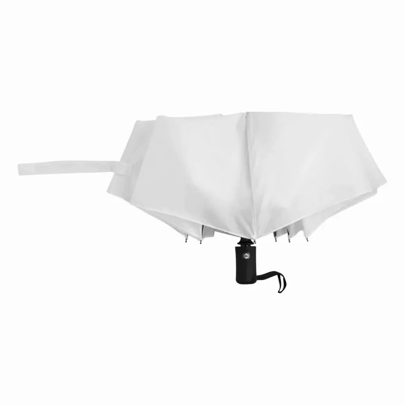 Automatyczny, wiatroodporny parasol kieszonkowy - biały (56-0101262)