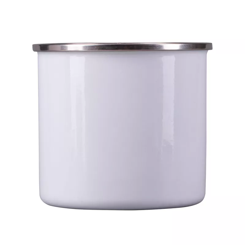 Kubek emaliowany Oldie 500 ml - biały (R08230.06.O)