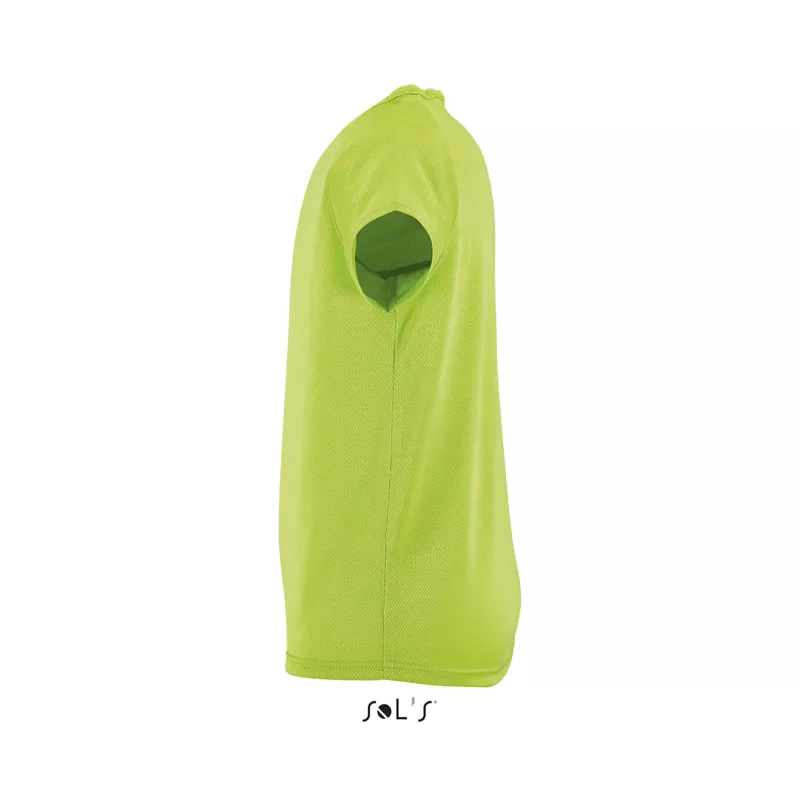 Koszulka sportowa dziecięca 140 g/m² Sol's SPORTY KIDS - Apple Green (S01166-AG)