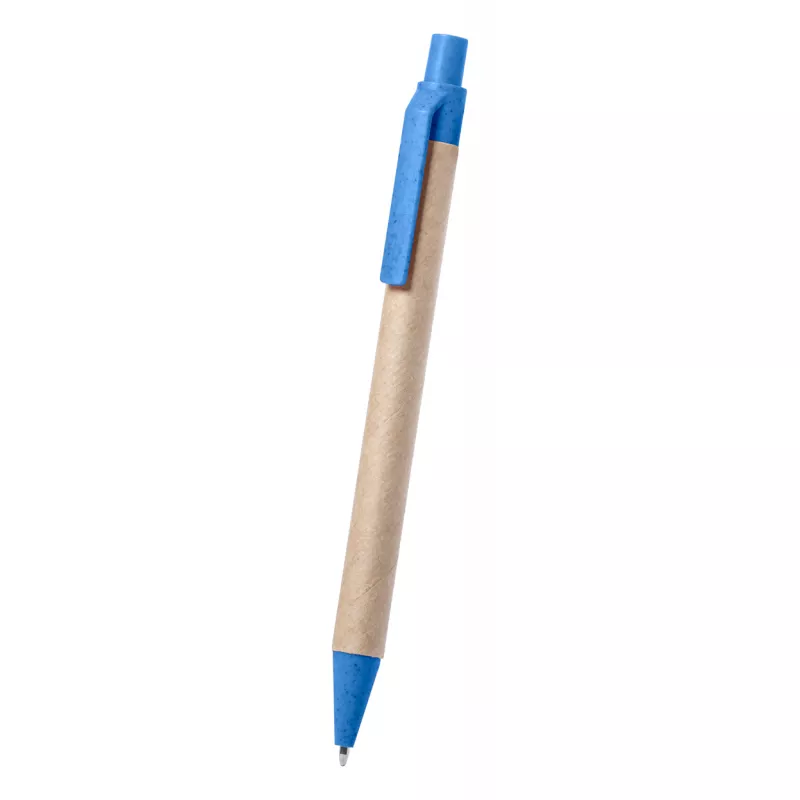 Desok długopis z papieru z recyklingu - niebieski (AP721868-06)