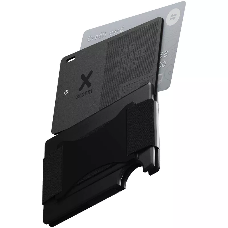 Wodoodporna przywieszka lokalizacyjna Xtorm WalletTag - Czarny (12461290)
