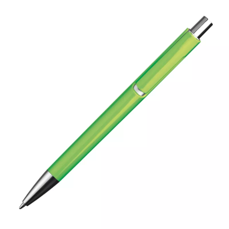 Długopis plastikowy reklamowy - jasnozielony (1353829)