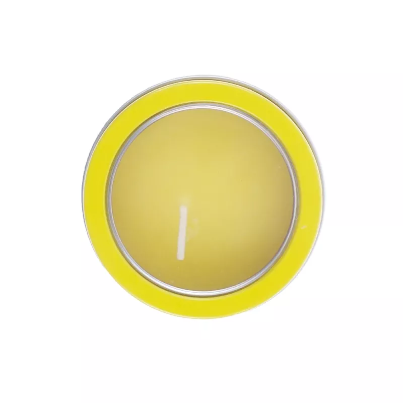 Świeczka zapachowa - żółty (V9595-08)