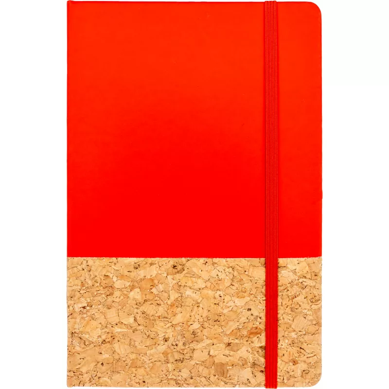 Notes A5 w linie NANTES - czerwony (139505)