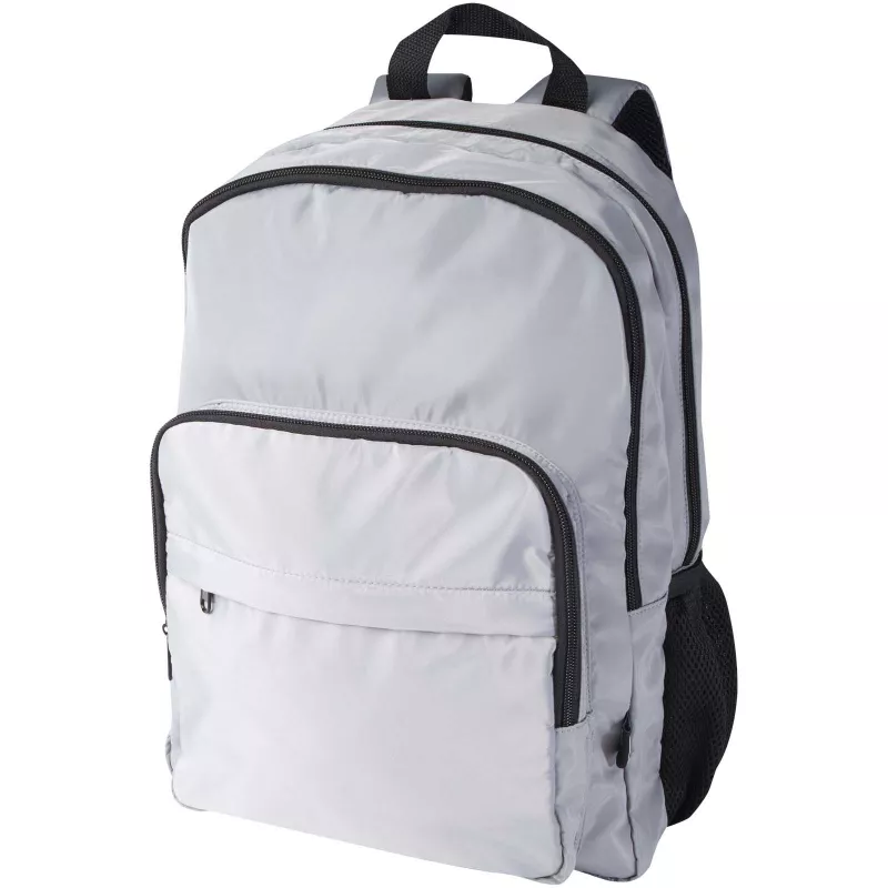 Trend Plus plecak na laptopa o przekątnej 15-cali o pojemności 20 l wykonany z materiałów z recyklingu z certyfikatem GRS - Szary (13008682)