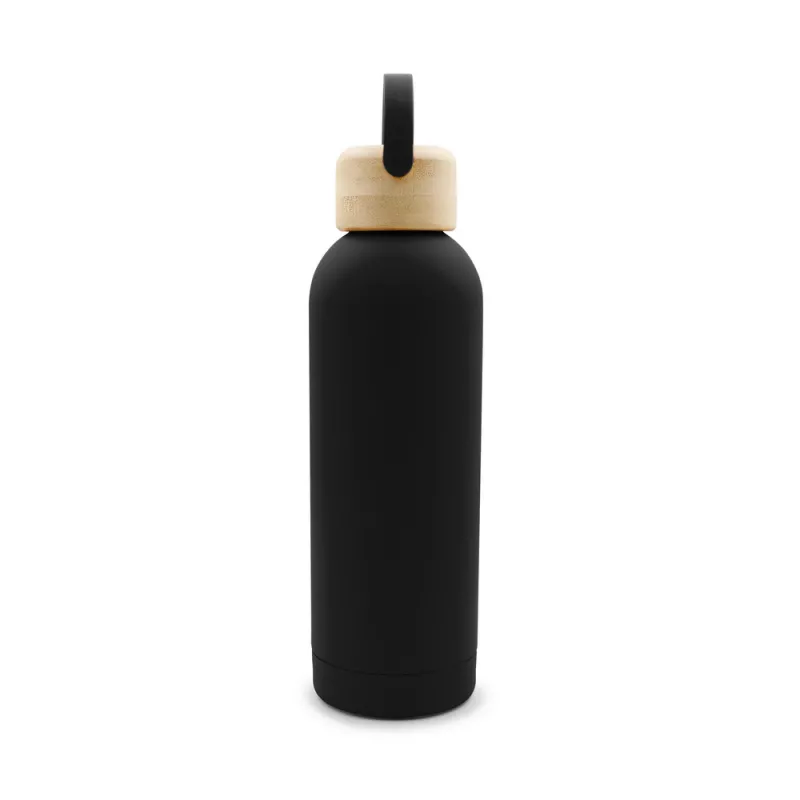 Butelka termiczna 500 ml | Zeniqua - czarny (VA116-03)