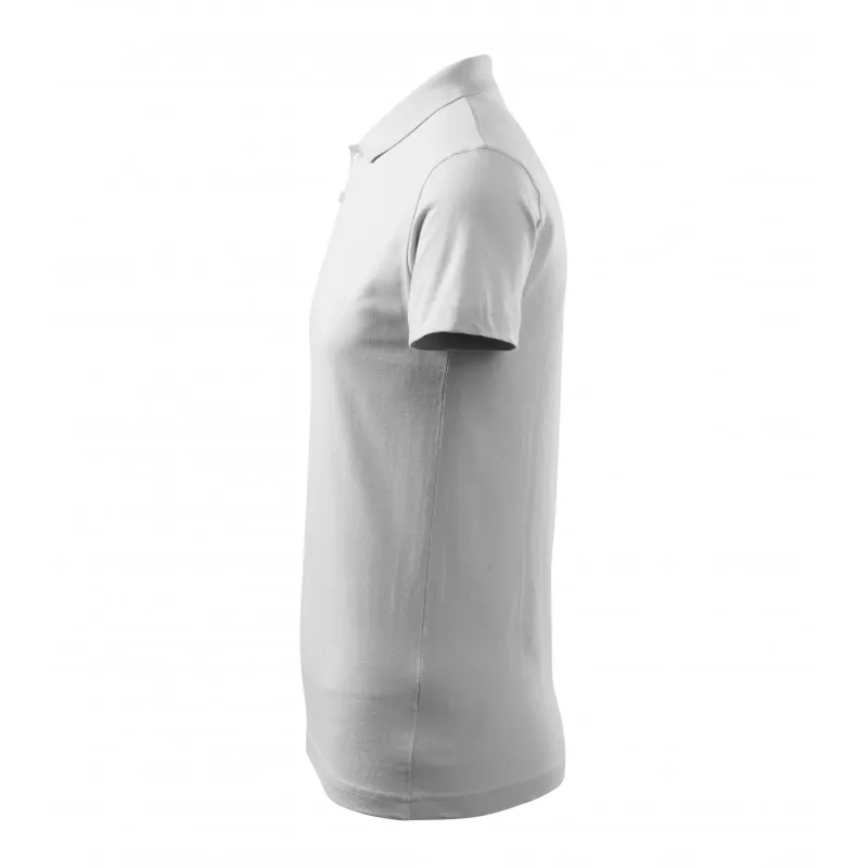 Męska koszulka polo 180 g/m² SINGLE J. 202 - Biały (ADLER202-BIAłY)