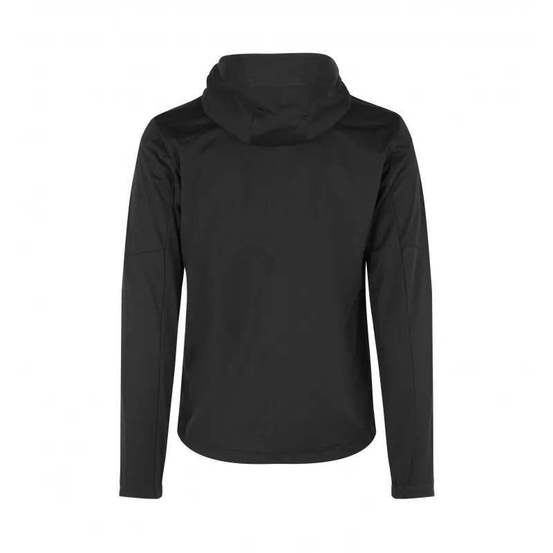 Kurtka ID softshell z kapturem/lekka 0836 185 g/m² - Black (0836-BLACK)