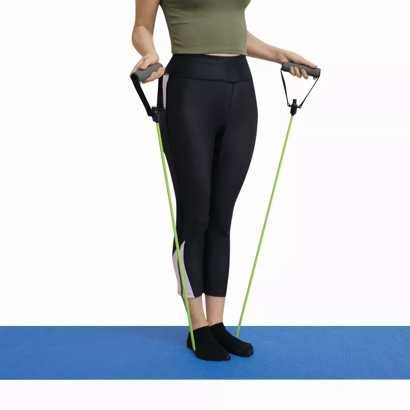 Gumy do ćwiczeń - czarny, zielony (56-0605032)