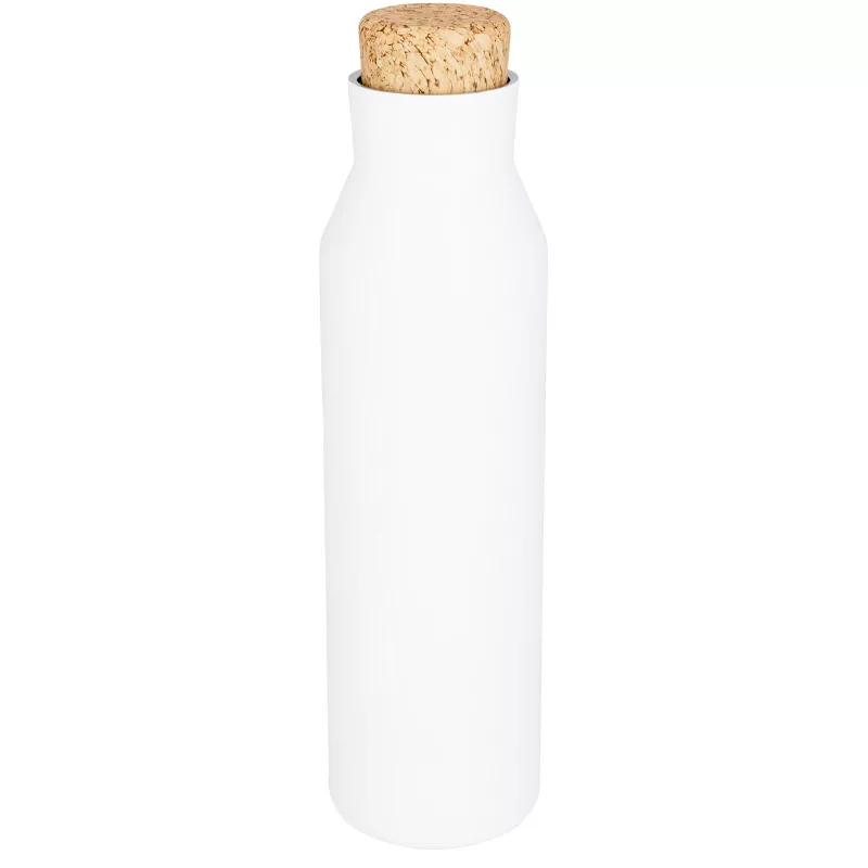 Butelka Norse z izolacją próżniowo miedzianą zamykana korkiem - Biały (10053502)