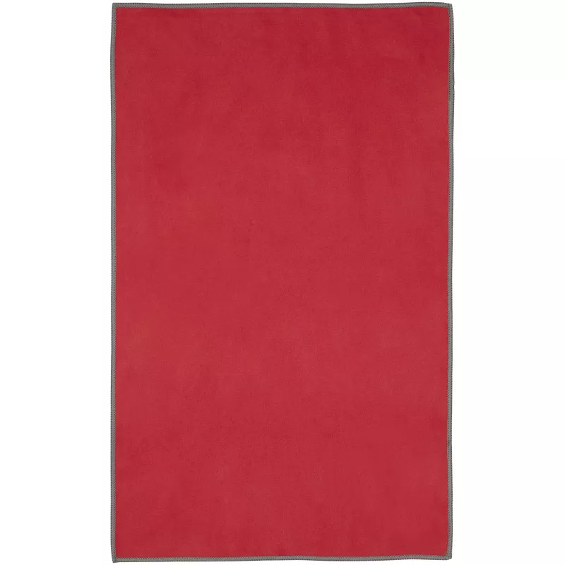 Pieter niezwykle lekki i szybko schnący ręcznik o wymiarach 30x50 cm z certyfikatem GRS - Czerwony (11332221)