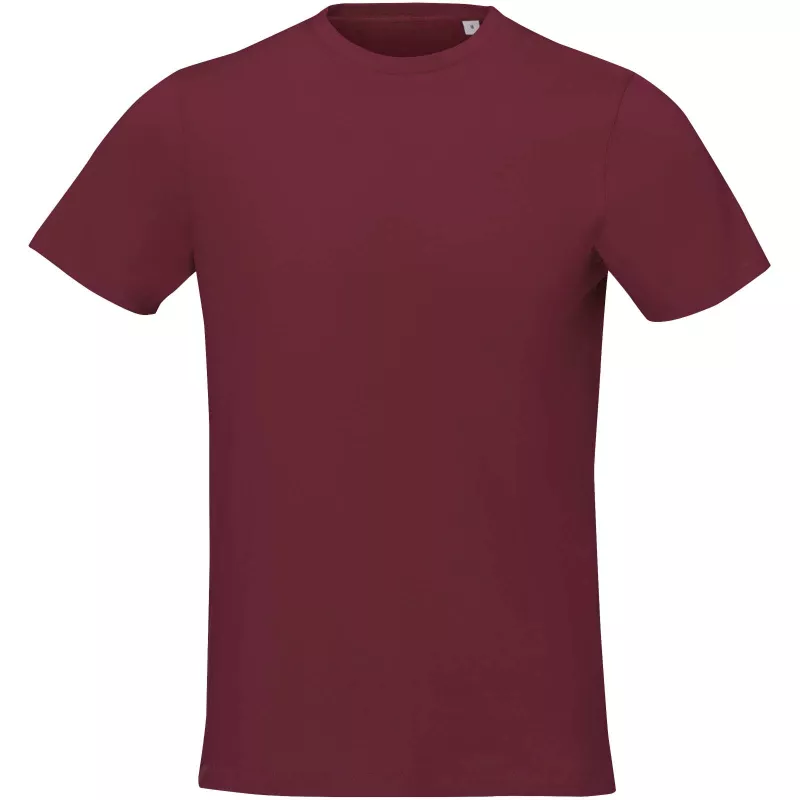 Męski T-shirt 160 g/m²  Elevate Life Nanaimo - Głęboki bordowy (38011-DPBURGUN)
