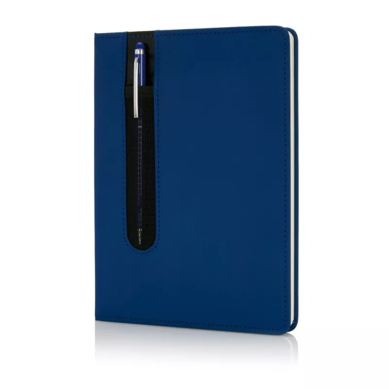 Notatnik A5 Deluxe, touch pen - niebieski (P773.315)