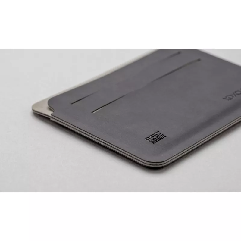 Etui na karty kredytowe Quebec, ochrona RFID - czarny, szary (P820.671)