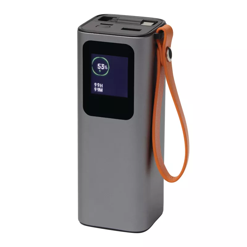 Powerbank 20 000 mAh MOBILEWORK - srebrny (58-8105026)