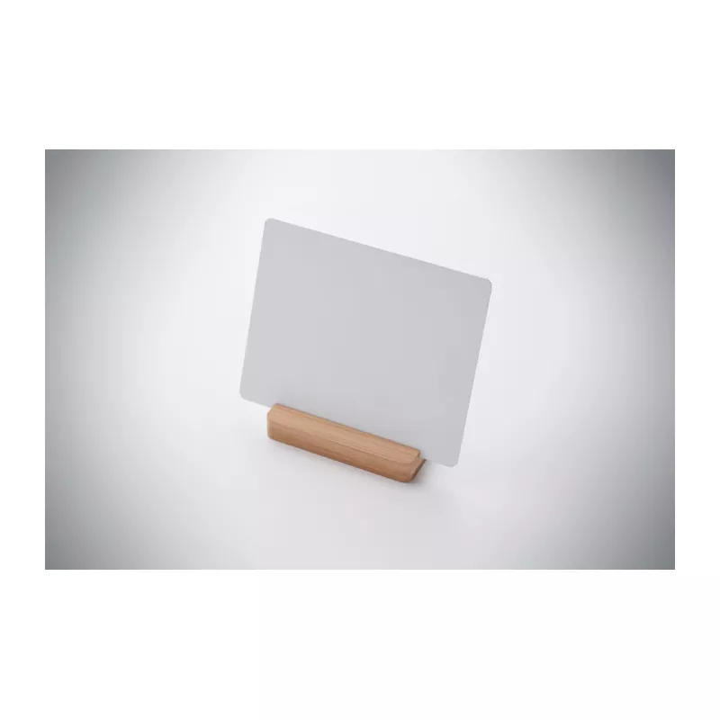 Tabliczka aluminiowa z bambusową podstawą PROPLATE - Drewna (MO2959-40)