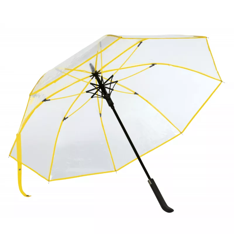 Przezroczysty parasol reklamowy VIP - żółty (56-0103404)