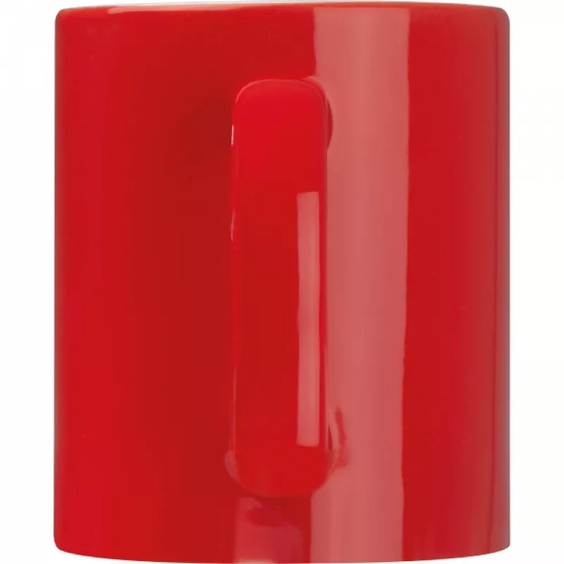 Kubek ceramiczny 300 ml PAOLO - czerwony (8009505)