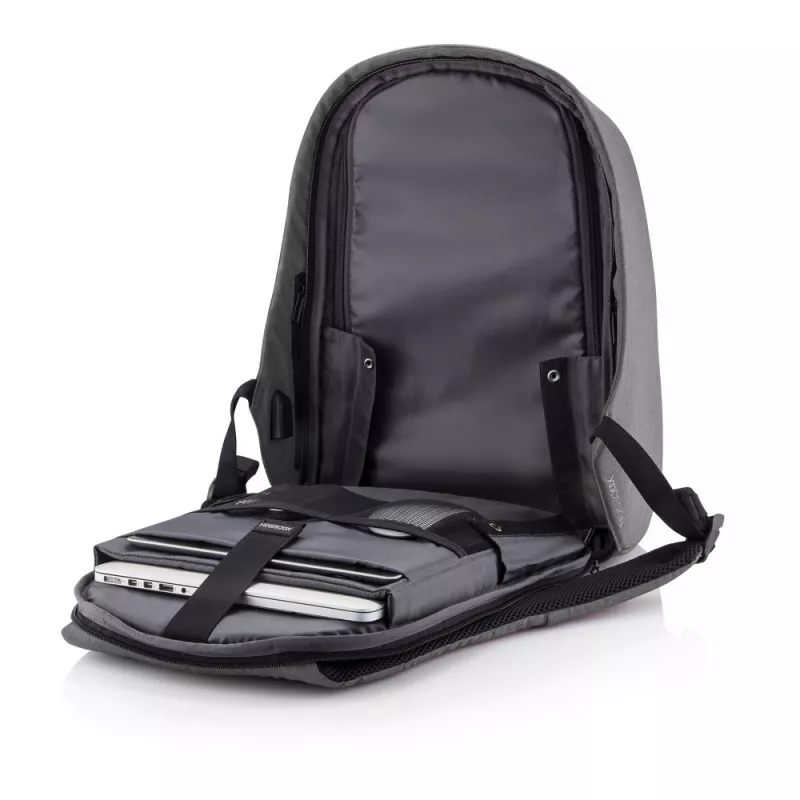 Bobby Hero XL plecak chroniący przed kieszonkowcami - szary, czarny (P705.712)