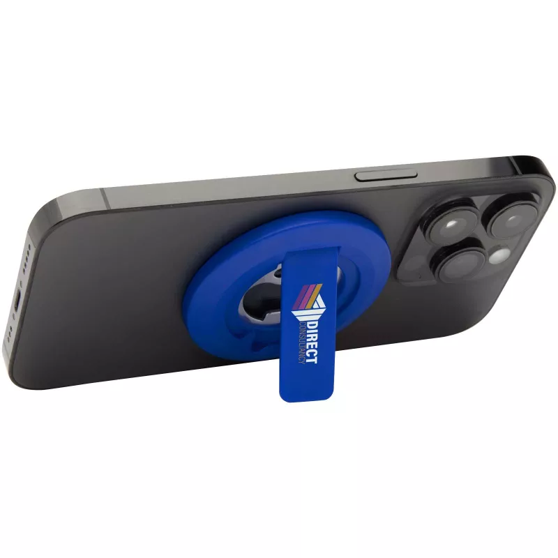 Ain magnetyczny stojak na telefon z tworzyw sztucznych pochodzących z recyklingu z otwieraczem do butelek  - Błękit królewski (12446153)