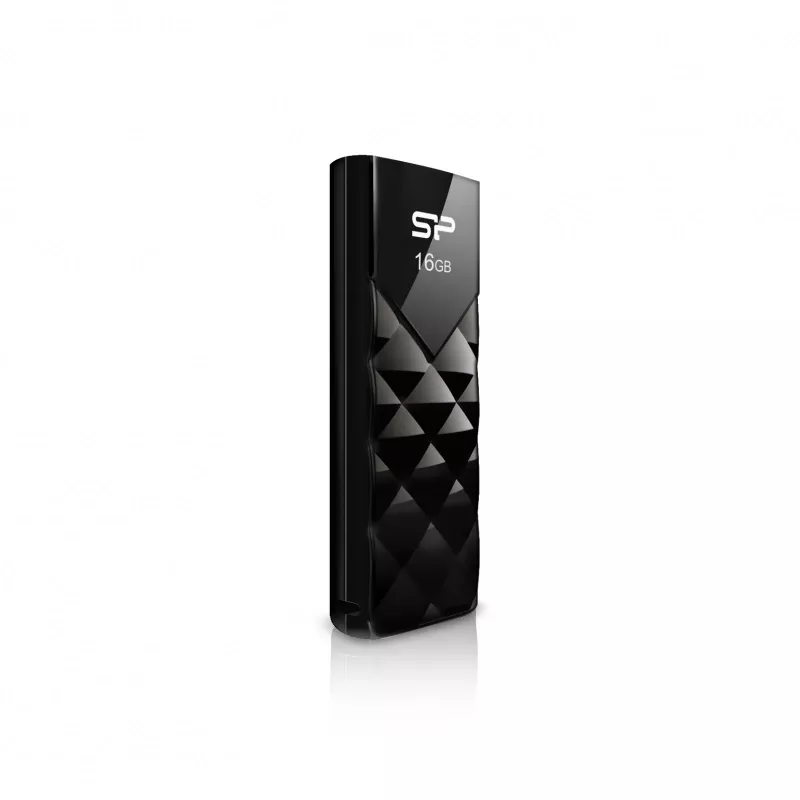 Pendrive Ultima U03, 16GB 2.0 Silicon Power - czarny (EG 812403 16GB)