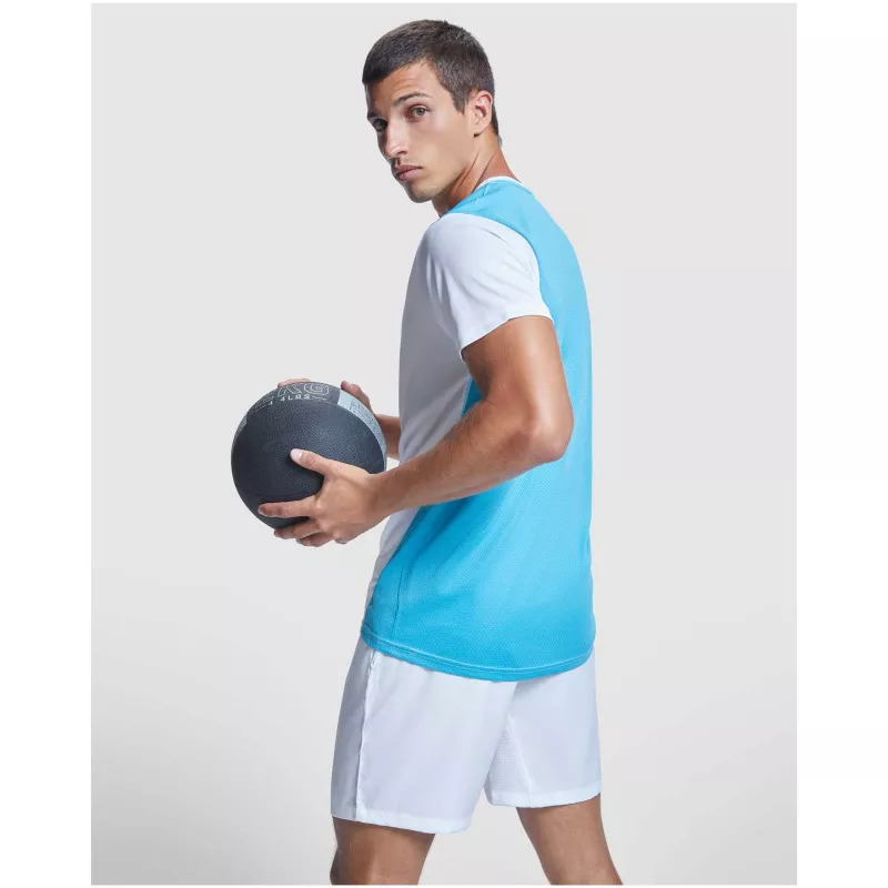 Detroit sportowa koszulka unisex z krótkim rękawem - Błękit królewski (R6652-ROYAL)