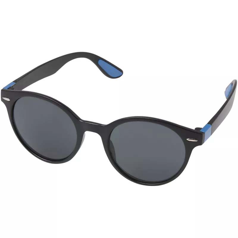 Okrągłe, modne okulary przeciwsłoneczne Steven - Niebieski (12700652)