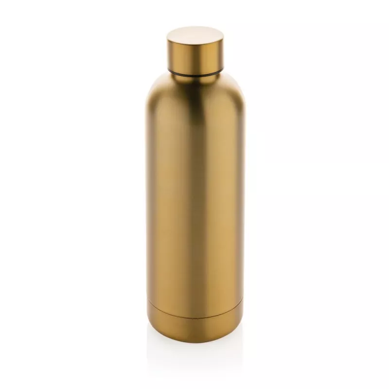 Butelka termiczna 500 ml, stal nierdzewna z recyklingu - golden (P435.706)