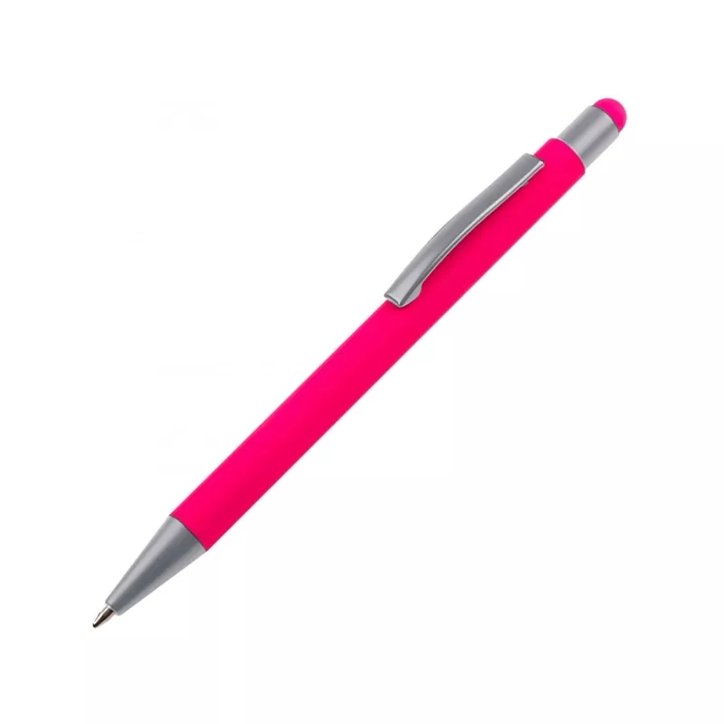 Długopis metalowy touch pen SALT LAKE CITY - różowy (093411)