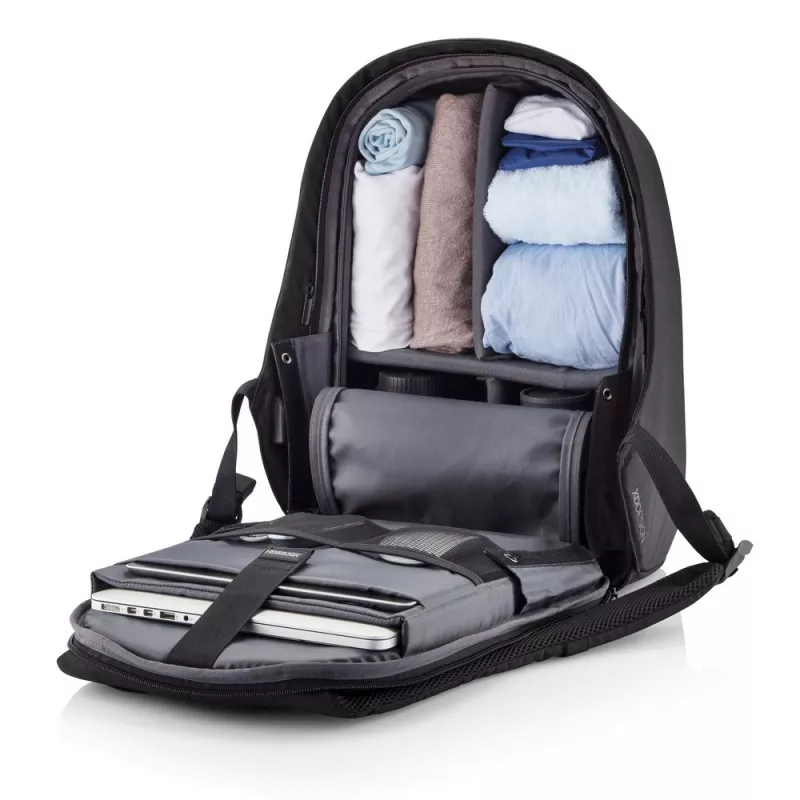 Bobby Hero Regular plecak chroniący przed kieszonkowcami - czarny, czarny (P705.291)
