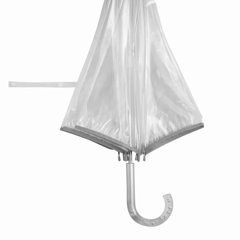 Parasol - srebrny, transparentny (56-0104034)