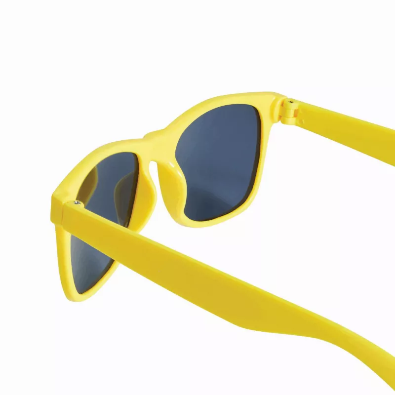 Okulary przeciwsłoneczne STYLISH - żółty (56-0603058)