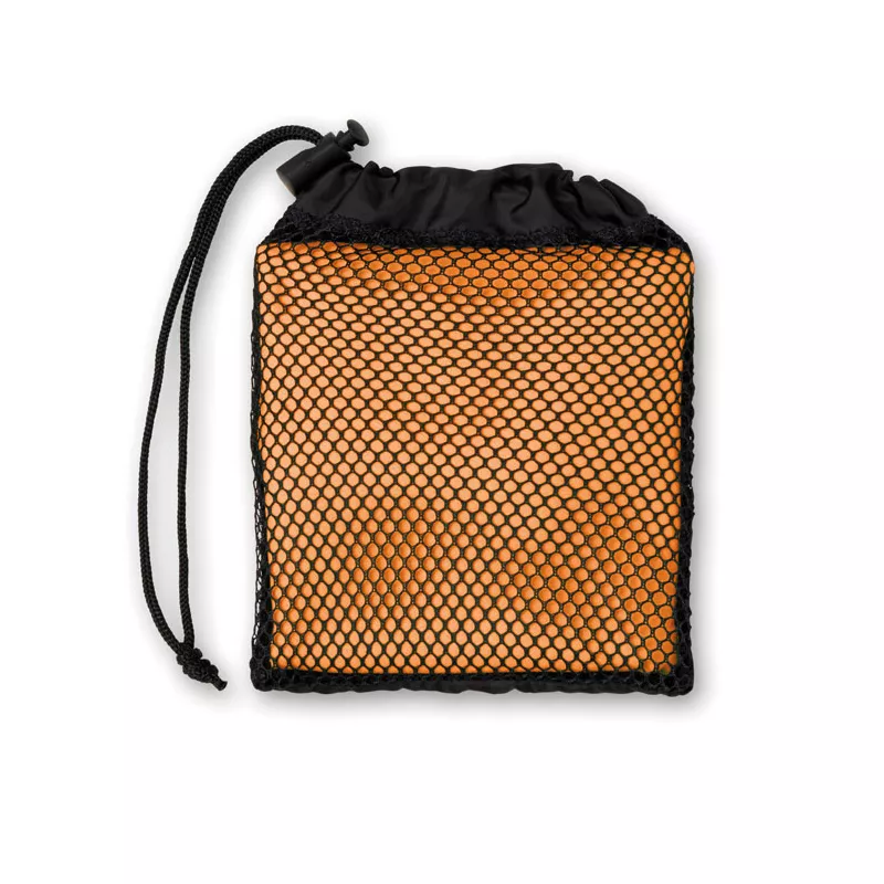 Ręcznik sportowy z mikrofibry w woreczku 35x80 cm TUKO - Pomaranczowy (MO9025-10)
