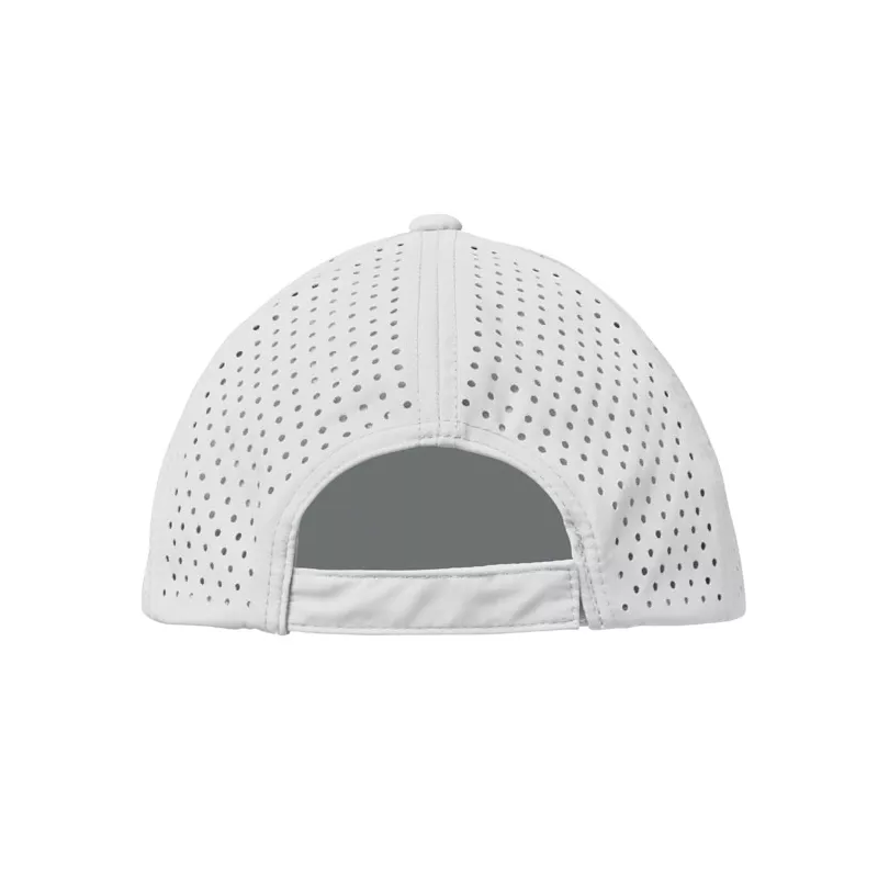 Czapka z daszkiem sportowa 5-panelowa 130 g/m² CAPO - Bialy (MO2543-06)