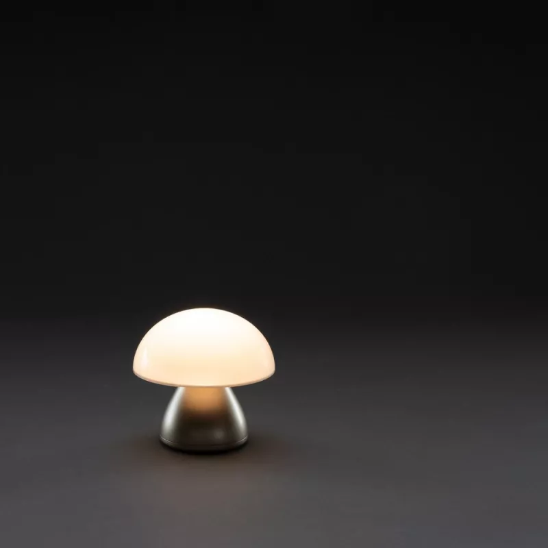 Lampka na biurko Luming, plastik z recyklingu - brązowy (P513.749)