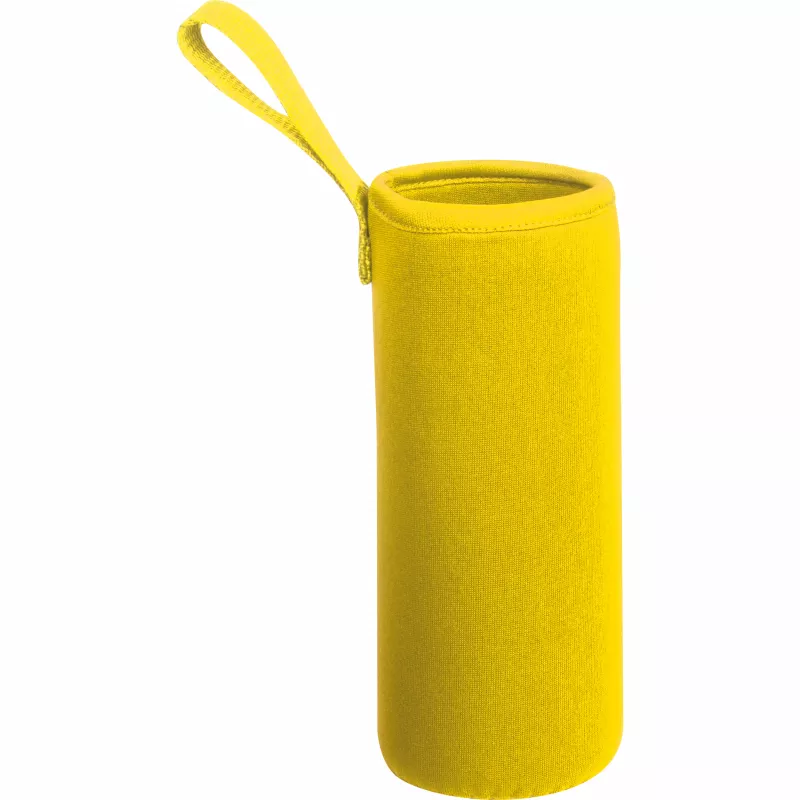 Butelka reklamowa szklana Klagenfurt 500 ml - żółty (084208)