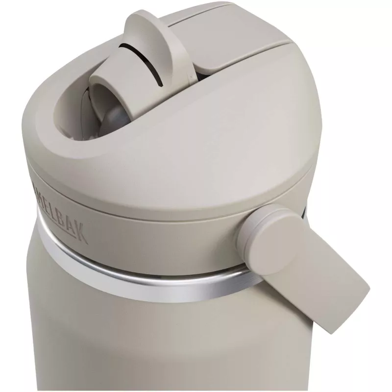 Camelbak® Thrive Flip VSS butelka na wodę ze stali nierdzewnej o pojemności 750 ml ze składaną słomką - Jasnoszary (10088880)