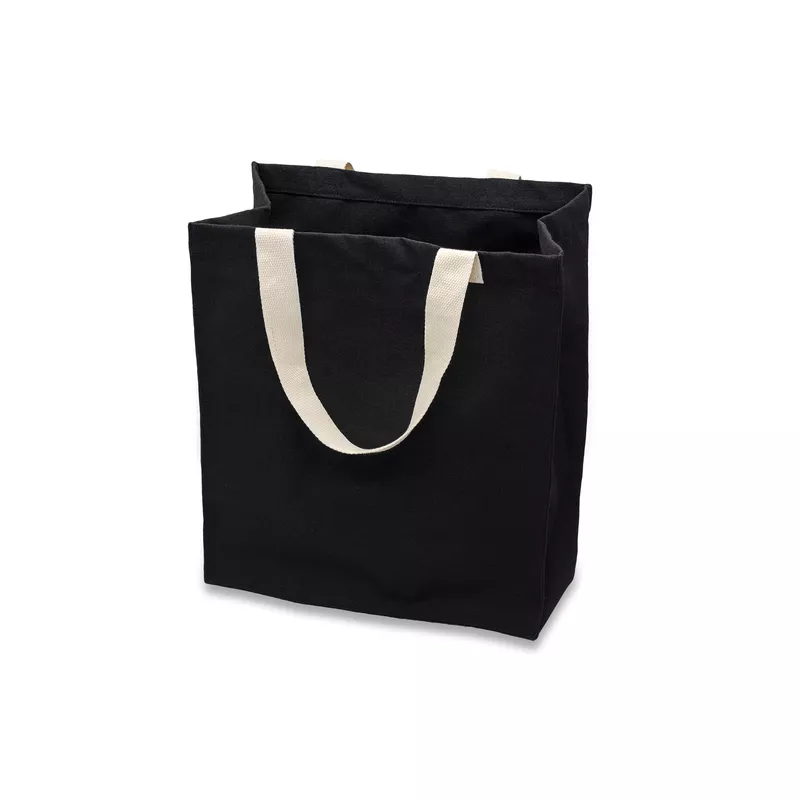 Torba z bawełny 340 g/m2 Lisburn - czarny (R08482.02)