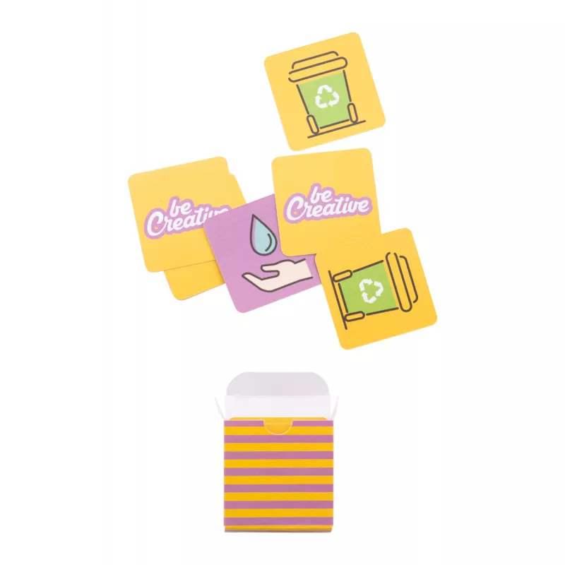 Minimor personalizowana gra memory - biały (AP716859-C)