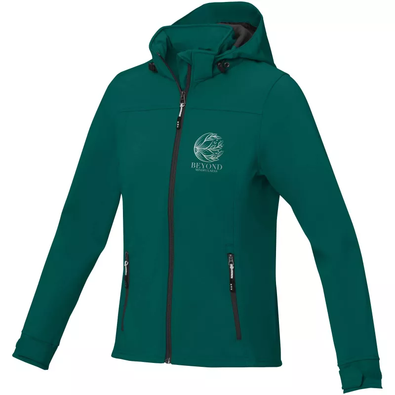 Damska kurtka softshell Langley - Forest Green2 (39312-FOREST2)