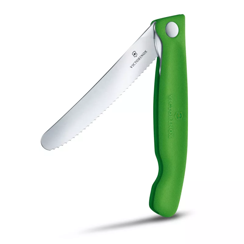 Składany nóż do warzyw i owoców Swiss Classic Victorinox - zielony (67836F4B09)