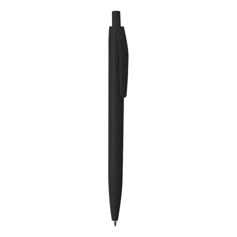 Wipper długopis ze słomy pszenicznej - czarny (AP721524-10)