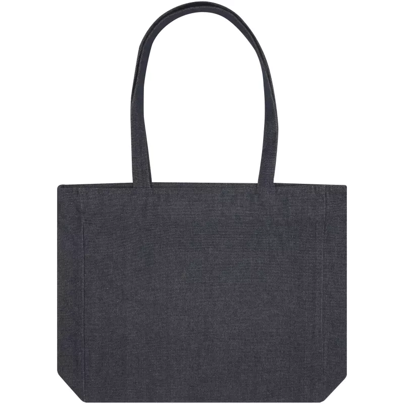Weekender torba na zakupy z materiału z recyklingu o gramaturze 500 g/m² - Dżinsowy niebieski (12071254)