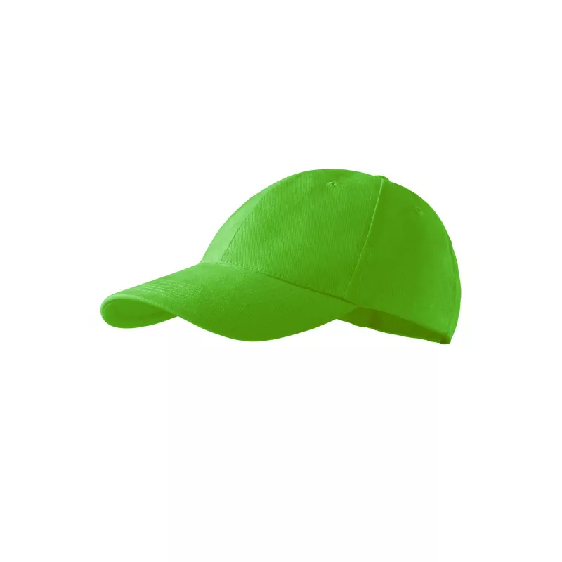 Dziecięca czapka z daszkiem 340 g/m² 6P KIDS 303 - Green apple (ADLER303-GREEN APPLE)