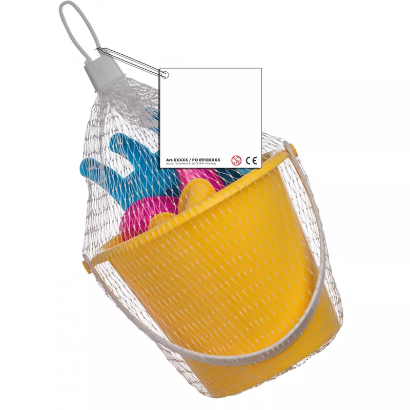 Zestaw zabawek do piaskownicy CINZIA - wielokolorowy (50390mc)