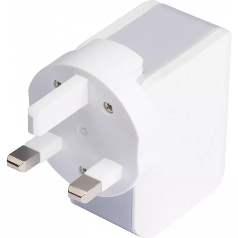 Adapter podróżny ANTWERP - biały (209706)